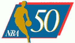 NBA LOGO 50 ANIVERSARIO 1996-1997